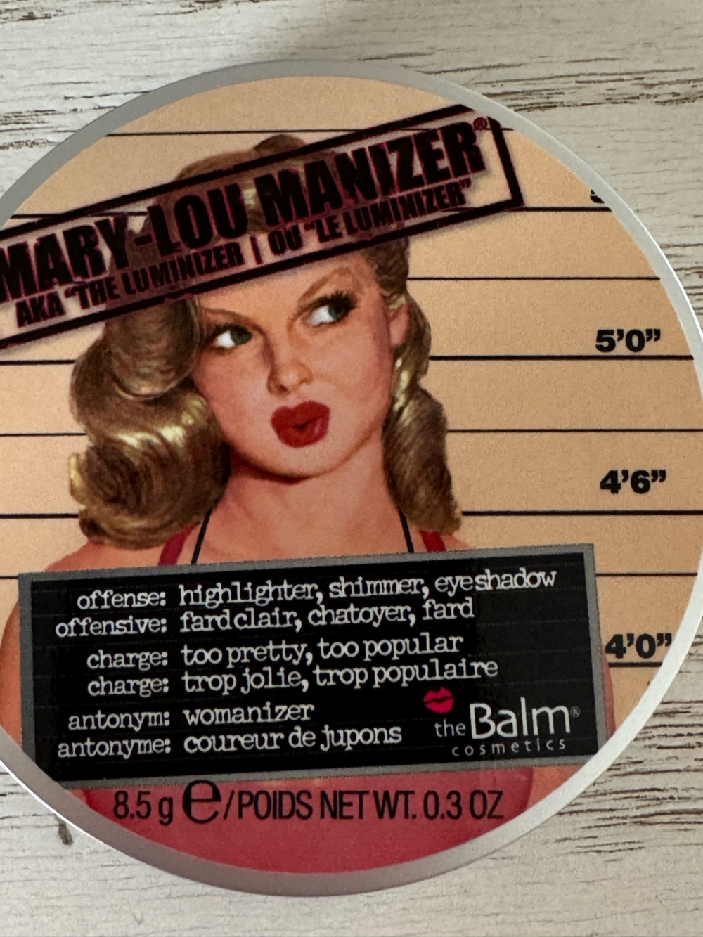 theBalm Mary-Lou Manizer Highlighter - Warm Cream Gold